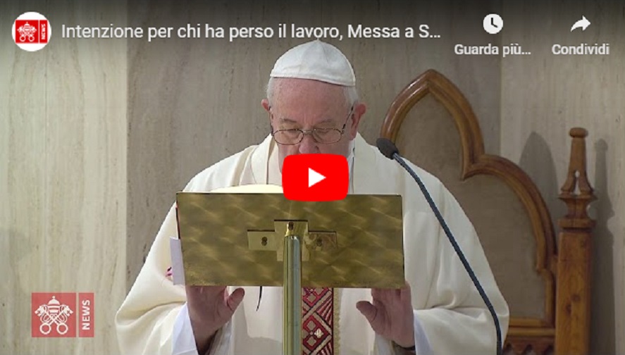 papa francesco messa santa marta